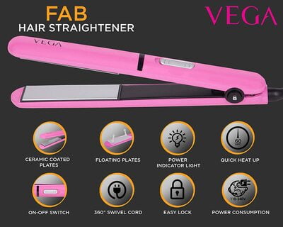 Vega Flat Hair Straightener,VHSH-15