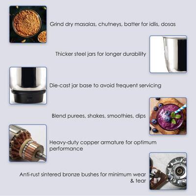 Wonderchef Mixer Grinder Capri Wonderchef Mixer Grinder Capri