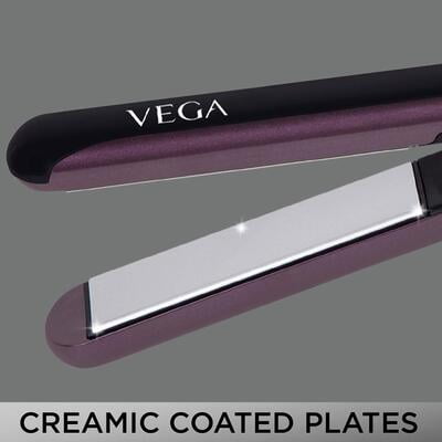 VEGA Glam Hair Straightener (VHSH-19), Black