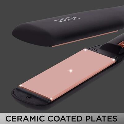 VEGA Pro-Ease Hair Straightener (VHSH-26), Black VEGA Pro-Ease Hair Straightener (VHSH-26), Black