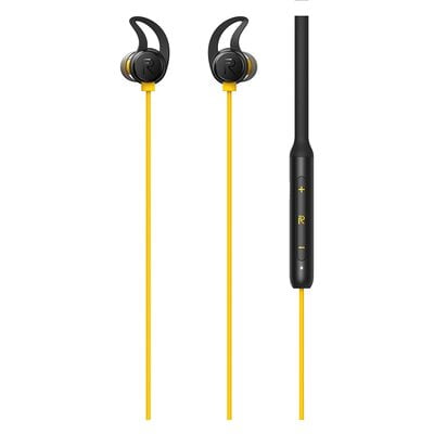 Realme Buds Wireless in -Ear Bluetooth with mic (yellow)