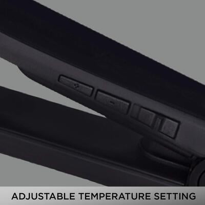 VEGA Keratin Glow Hair Straightener With Adjustable Temperature & Keratin-Infused Long Floating Plates (VHSH-21), Black VEGA Keratin Glow Hair Straightener With Adjustable Temperature & Keratin-Infused Long Floating Plates (VHSH-21), Black