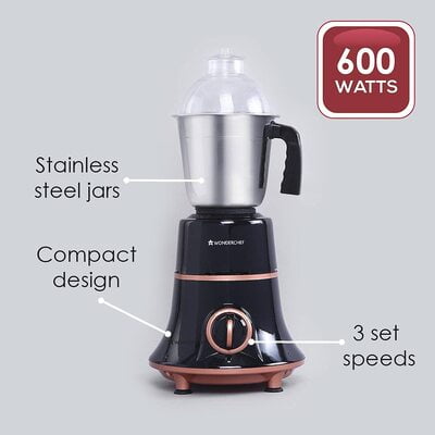 Wonderchef Mixer Grinder Glory 600 Watt Wonderchef Mixer Grinder Glory 600 Watt