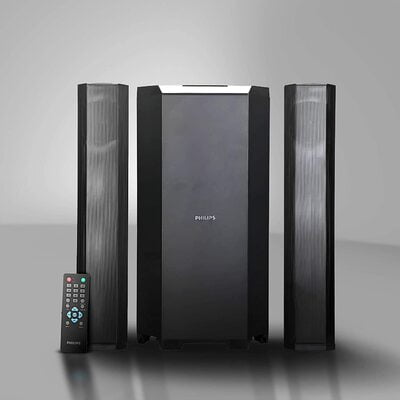 Philips MMS8085B/94 Convertible 2.1 Multimedia Speaker Philips MMS8085B/94 Convertible 2.1 Multimedia Speaker
