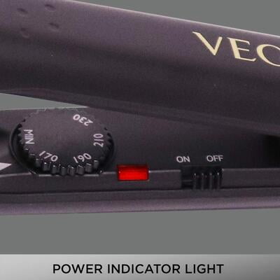 VEGA Keratin Glow Hair Straightener With Keratin-Infused Floating Plates (VHSH-20), Black VEGA Keratin Glow Hair Straightener With Keratin-Infused Floating Plates (VHSH-20), Black