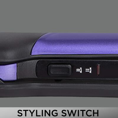 VEGA 2 In 1 Hair Styler - Straightener & Crimper With Ceramic Coated Plates (VHSC-01), Black VEGA 2 In 1 Hair Styler - Straightener & Crimper With Ceramic Coated Plates (VHSC-01), Black