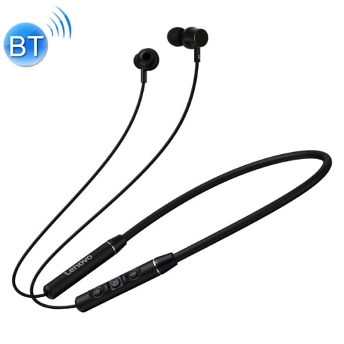 Lenovo QE03 Bluetooth 5.0 Neckband With Magnetic & Wire Control Function