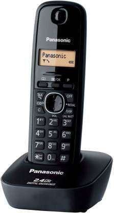 Panasonic KX-TG3411SXH Cordless Landline Phone  (Black)