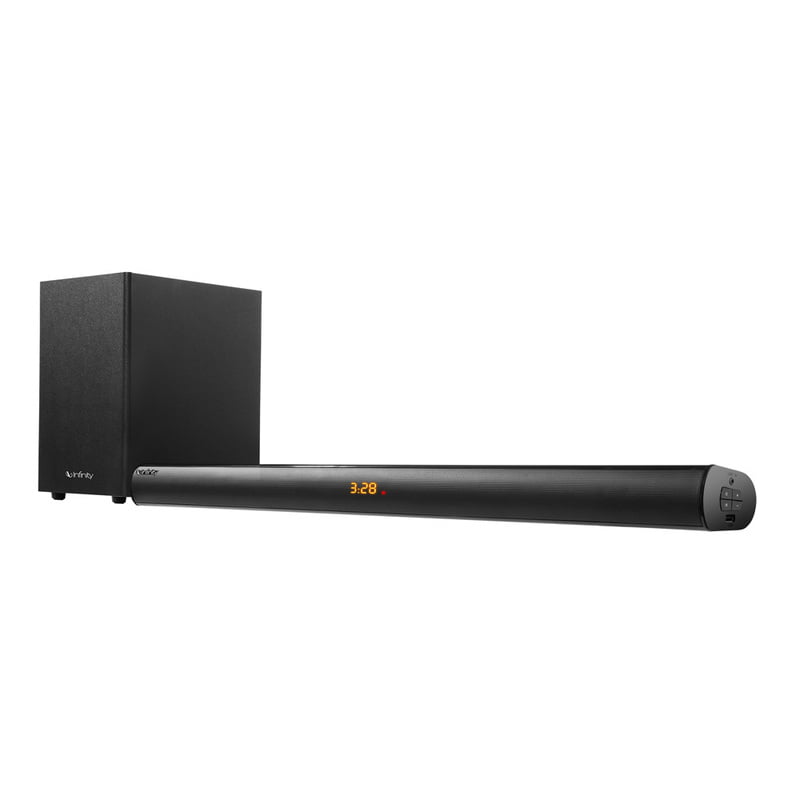 Infinity (JBL) Cinebar W200 2.1 Channel Bluetooth Sound Bar with Wireless Sub Woofer (160W Peak Power, Deep Bass Output) Infinity (JBL) Cinebar W200 2.1 Channel Bluetooth Sound Bar with Wireless Sub Woofer (160W Peak Power, Deep Bass Output)