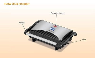 Kent 16025 700-Watt Sandwich Grill (Black)