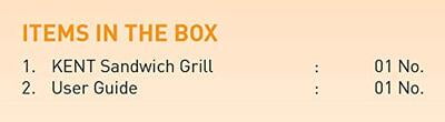 Kent 16025 700-Watt Sandwich Grill (Black) Kent 16025 700-Watt Sandwich Grill (Black)