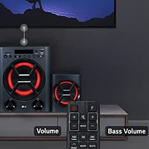LG X Boom LK72B Boom Blastic Multimedia Speakers (Black)