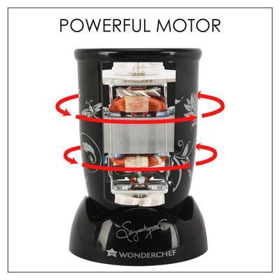 Wonderchef Nutri-Blend 400 Watts 2 Jars Mixer Grinder Wonderchef Nutri-Blend 400 Watts 2 Jars Mixer Grinder