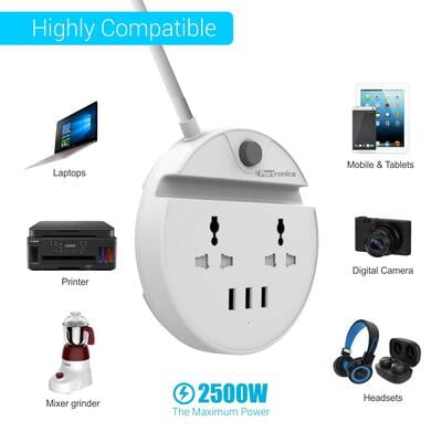 PORTRONICS POWER BUN -WHITE (POR 739) Dillimall.com PORTRONICS POWER BUN -WHITE (POR 739) Dillimall.com