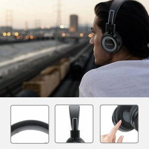 PORTRONICS HEADSET BLUETOOTH MUFFS G BLUE POR011 PORTRONICS HEADSET BLUETOOTH MUFFS G BLUE POR011