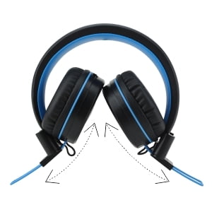 PORTRONICS HEADSET BLUETOOTH MUFFS G BLUE POR011 PORTRONICS HEADSET BLUETOOTH MUFFS G BLUE POR011