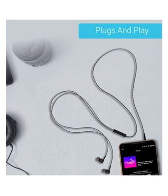 PORTRONICS EARPHONE CONCH GAMA-BLACK POR1025 PORTRONICS EARPHONE CONCH GAMA-BLACK POR1025