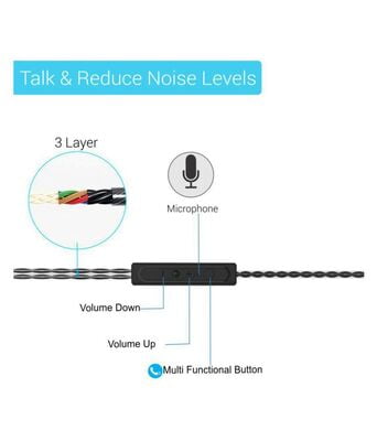 PORTRONICS EARPHONE CONCH GAMA-BLACK POR1025 PORTRONICS EARPHONE CONCH GAMA-BLACK POR1025