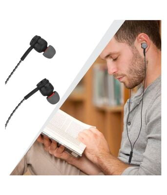 PORTRONICS EARPHONE CONCH GAMA-BLACK POR1025