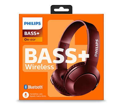 PHILIPS BLUETOOTH HEADPHONE SHB3075BK