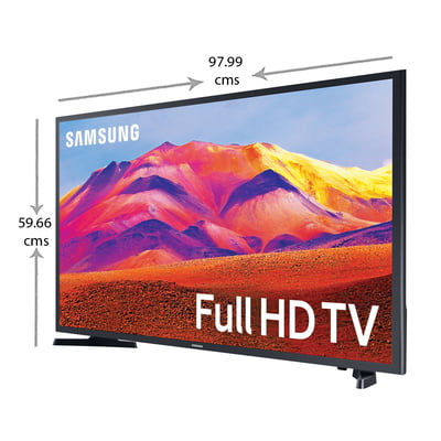 Samsung 108 cm (43 inches) UA43T5500AKXXL Full HD Smart LED TV (2020 Model)