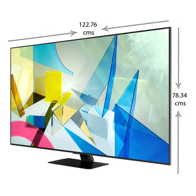 Samsung 55Q80T 138 cm (55 Inch) Ultra HD 4K QLED Smart TV