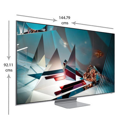 Samsung QA65Q800TAKXXL 65 inch 8K Smart QLED TV with Quantum 8K Processor
