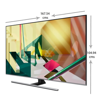 Samsung QN75Q70TAFXZA 190.5 cm (75 inch) 4K Ultra HD QLED Smart TV