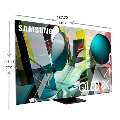 Samsung QN85Q950TSFXZA 215.9 cm (85 inch) 8K Ultra HD QLED Smart TV, 9 Series 85Q950T Samsung QN85Q950TSFXZA 215.9 cm (85 inch) 8K Ultra HD QLED Smart TV, 9 Series 85Q950T