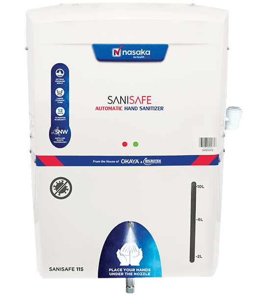 Nasaka Sani Safe 11S Automatic Touchless Dispenser Nasaka Sani Safe 11S Automatic Touchless Dispenser