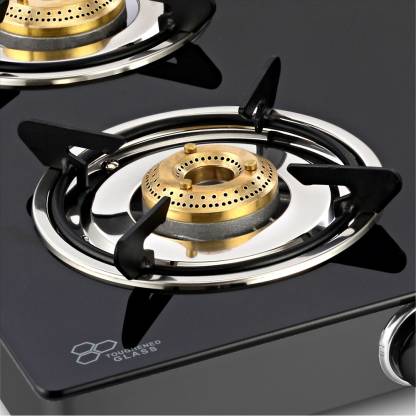 Sunflame Gas Stove 4 Burner Glass Top Desire BK Dillimall.com