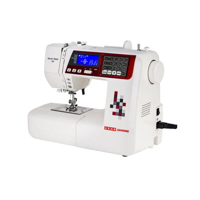 USHA Dream Maker 120 Computerised 35-Watts Sewing Machine