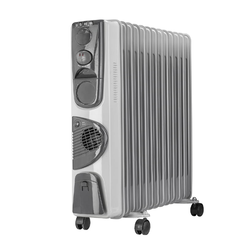 USHA Oil Filled Radiator 11 Fins 3211 F Room Heater USHA Oil Filled Radiator 11 Fins 3211 F Room Heater