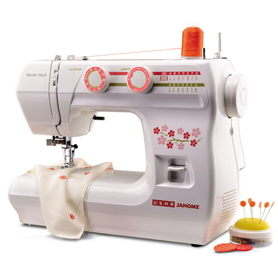 USHA Wonder Stitch Automatic Sewing Machine with 21 Stitch functions