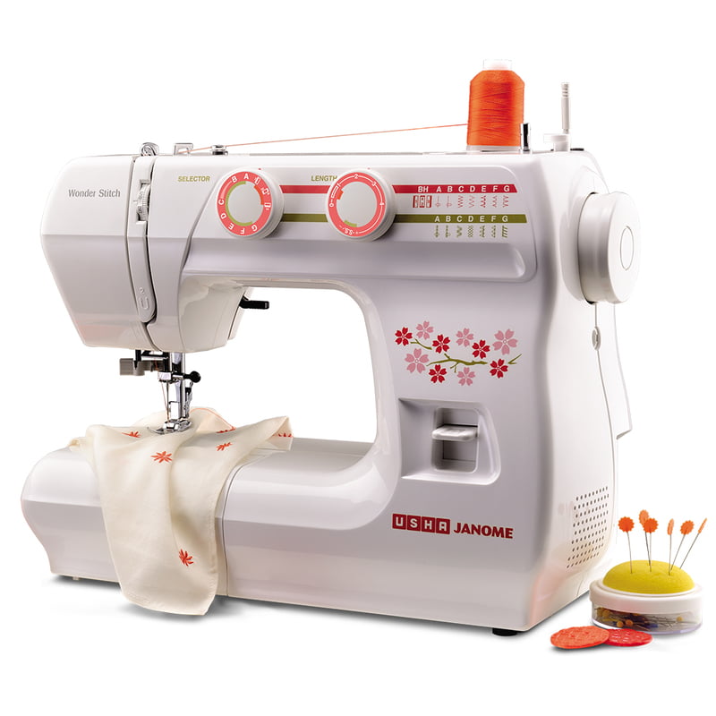 USHA Wonder Stitch Automatic Sewing Machine with 21 Stitch functions USHA Wonder Stitch Automatic Sewing Machine with 21 Stitch functions