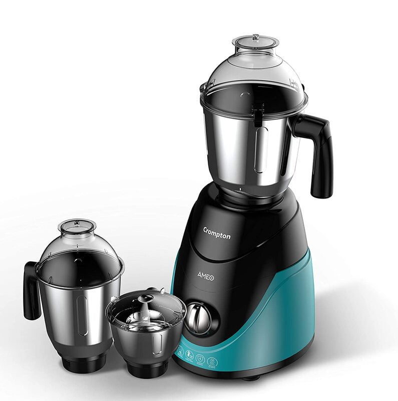 Crompton Ameo 750-Watt Mixer Grinder with 3 Jars Crompton Ameo 750-Watt Mixer Grinder with 3 Jars