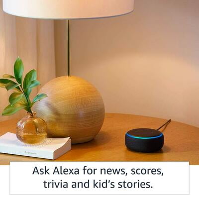 Amazon Echo Dot (3rd Gen)- New and Improved Smart Speaker With Alexa