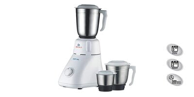 BAJAJ EASY MIXER GRINDER 500W Dillimall.com BAJAJ EASY MIXER GRINDER 500W Dillimall.com