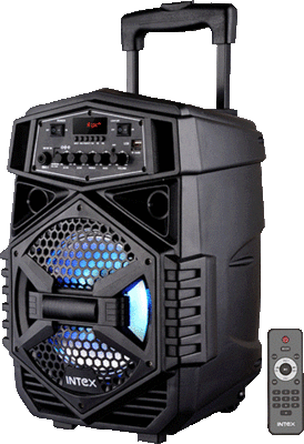 Intex T-200 TUFB Bluetooth Trolley Speaker Intex T-200 TUFB Bluetooth Trolley Speaker