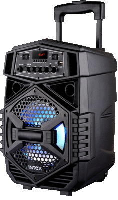 Intex T-200 TUFB Bluetooth Trolley Speaker Intex T-200 TUFB Bluetooth Trolley Speaker
