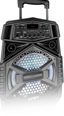 Intex T-200 TUFB Bluetooth Trolley Speaker