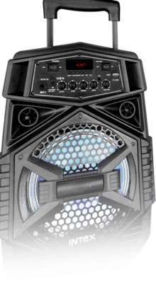 Intex T-200 TUFB Bluetooth Trolley Speaker Intex T-200 TUFB Bluetooth Trolley Speaker