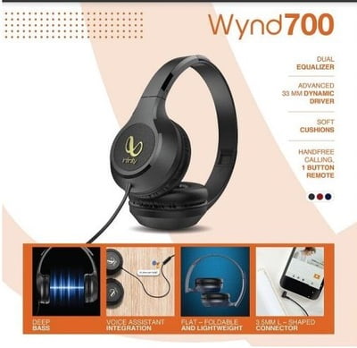 Infinity Wynd 700-Deep Bass Sound Headphones with Mic