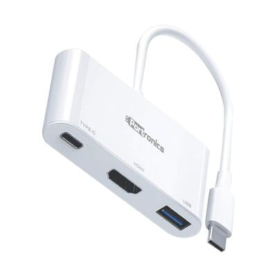 PORTRONICS C KONNECT MULTIPORT HUB WITHE HDMI- WHITE (1041)