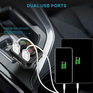 Portronics POR 320 AUTO 10, a Bluetooth - FM Transmitter in-Car Radio Adapter for Hands-Free Calling Portronics POR 320 AUTO 10, a Bluetooth - FM Transmitter in-Car Radio Adapter for Hands-Free Calling
