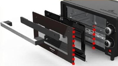 Panasonic NT-H900KSH microwave 9 ltr toaster oven Panasonic NT-H900KSH microwave 9 ltr toaster oven