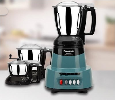 Panasonic Mixer Grinder Mx-Av325Blu Coral Blue Panasonic Mixer Grinder Mx-Av325Blu Coral Blue