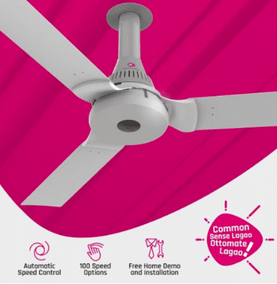 Ottomate Smart Standard 1250 mm Anti-Dust Ceiling Fan Ottomate Smart Standard 1250 mm Anti-Dust Ceiling Fan