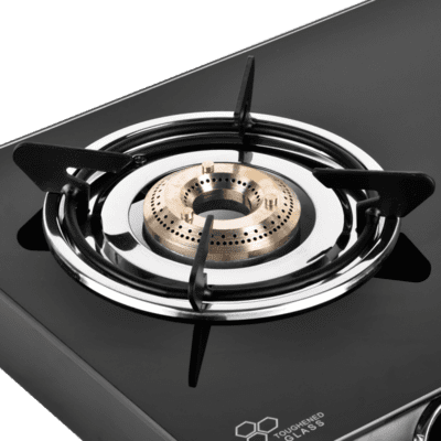 Sunflame Gas Stove 2 Burner Glass Top Desire BK Sunflame Gas Stove 2 Burner Glass Top Desire BK