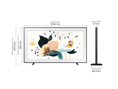 Samsung 75LS03T 1m 89cm (75" Inch) THE Frame 4K QLED Smart TV